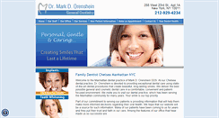 Desktop Screenshot of dentist-west23-nyc.com